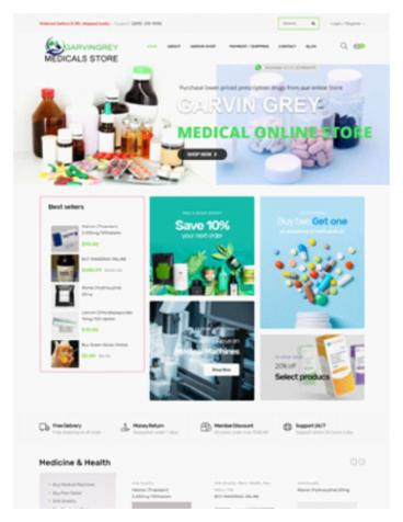 Home - Garvin Grey Medical Online Store