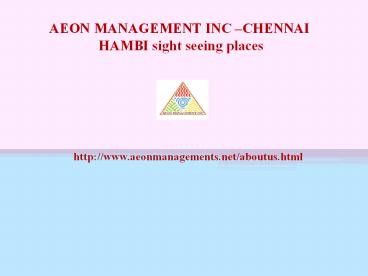 Aeon Management Inc Chennai Velachery 117