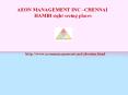 Aeon Management Inc Chennai Velachery 117 PowerPoint PPT Presentation