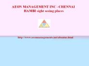 Aeon Management Inc Chennai Velachery 117