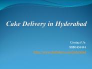 Cake Delivery in Hyderabad