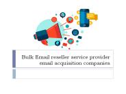 Email Acquisition Companies