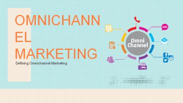 Omnichannel Marketing  | SMBELAL.COM