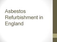 Asbestos Refurbishment
