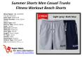 Summer Shorts Men Casual Trunks Fitness Workout Beach Shorts PowerPoint PPT Presentation