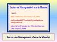 Lecture on Management of Acne in Mumbai (1) PowerPoint PPT Presentation