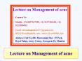 Lecture on Management of Acne (1) PowerPoint PPT Presentation