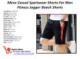 Mens Casual Sportwear Shorts For Men Fitness Jogger Beach Shorts PowerPoint PPT Presentation