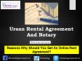 Reasons Why Should You Get An Online Rent Agreement PowerPoint PPT Presentation