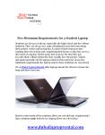 Five Minimum Requirements for a Student Laptop (1) PowerPoint PPT Presentation