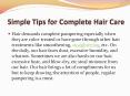 Simple Tips for Complete Hair Care PowerPoint PPT Presentation