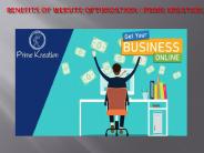 Benefits of Website Optimization | Prime Kreation