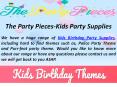 Kids birthday party themes Supplies, Decorations for boys and Girls PowerPoint PPT Presentation