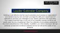 Lauder Company PowerPoint PPT Presentation