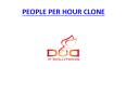 PEOPLE PER HOUR FREELANCER CLONE PowerPoint PPT Presentation