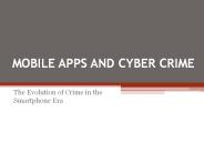 Mobile Apps And CyberCrime