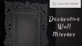 Amazing Carved Wooden Mirrors | Living Room Mirror Ideas PowerPoint PPT Presentation