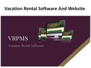 vacation rental management software small business