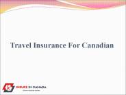 Travel Insurance for Canadian