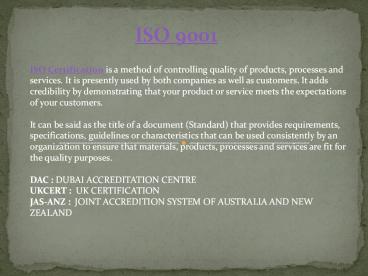 ISO 9001, ISO certification, ISO 9000, ISO 9001 certification