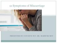 conceiveindia11 Symptoms of Miscarriage