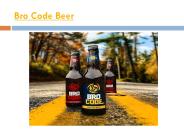 Bro Code Beer
