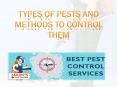 Types of Pests and methods to Control them (1) PowerPoint PPT Presentation