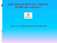 aeon management inc Chennai 126