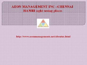 aeon management Inc Chennai Velachery 128