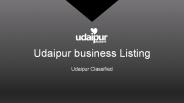Udaipur Business Listing