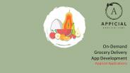 Grocery Delivery App Development