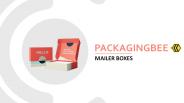 Whole sale custom printed mailer boxes