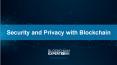 Security and Privacy with Blockchain PowerPoint PPT Presentation
