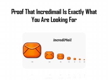 INCREDIMAIL
