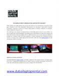 Do laptop rentals in Dubai are the real boon for business? PowerPoint PPT Presentation