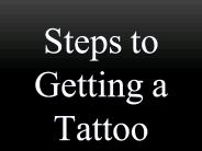 Steps to getting a tattoo (2)