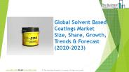 Global Solvent Based Coatings Market Report 2020