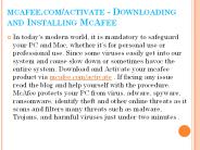 mcafee.com/activate - Downloading and Installing McAfee