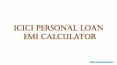 ICICI Personal Loan EMI Calculator PowerPoint PPT Presentation