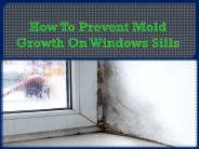 How To Prevent Mold Growth On Windows Sills