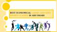 Best Economical Ladies and Kids Sports Classes In Abu Dhabi PowerPoint PPT Presentation