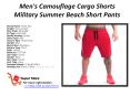 Men's Camouflage Cargo Shorts Military Summer Beach Short Pants PowerPoint PPT Presentation