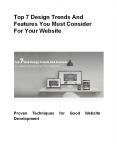 Top 7 Design Trends And Features You Must Consider For Your Website PowerPoint PPT Presentation