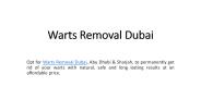 Warts Removal Dubai