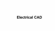 Electrical CAD Training | CADD Technologies