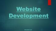 Web development