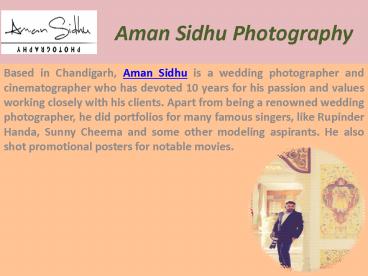 Amansidhu - Sikh Wedding Photographer in Chandigarh
