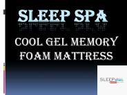 La Swirl Cool Gel Memory Foam Mattress