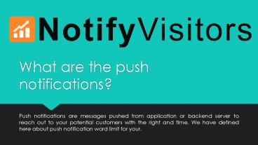 Does web push notification have a character limit?