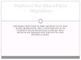 Deployer to sharepoint migration PowerPoint PPT Presentation